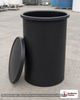 Chem-Tainer 260 Gallon Plastic Open Top Batch Storage Tank in Black. 260.0 gallon capacity; Polyethylene; Black; dimensions 53.0in H x 39.0in W x 39.0in L; 80.0 lb empty; 2.0 specific gravity rating. Manufacturer part number TC3953AA-BLACK. Sold by OneSource Plastics (https://www.onesourceplastics.com).