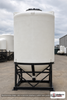 Snyder Industries 3900 Gallon XLPE Cone Bottom Tank. Crosslinked Linear Polyethylene; Natural White; 180" H x 90" W x 90" L