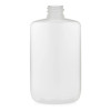 2 oz Natural LDPE Plastic Oval Bottles (Cap Not Included) - 32002-B
