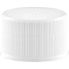 28-410 White PP Plastic Screw Top Cap (Foam Liner) - 336278