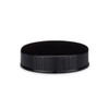 45-400 Black Phenolic Screw Top Caps (Pulp &amp; Vinyl Liner) - X45-400A