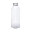 16 oz Clear PET Plastic Square Bottles (Cap Not Included) - 3592B05-B