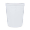 32 oz Natural PP Plastic Round Snap-Lock Containers - 29133-B