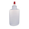 2 oz Natural LDPE Plastic Oval Bottles (Natural Spout Cap) - 32002