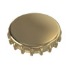 26 mm Gold Crown Beer Bottle Caps - X26-0611