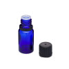 0.34 oz Cobalt Blue Glass Euro Dropper Bottles (Tamper-Evident Cap) - 8624B03BLU