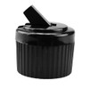 20-410 Black PP Plastic Land Seal Pivot Spout Caps - LT121