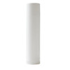 0.15 oz White PP Plastic Lip Balm Tube (White Press On Cap) - 1122B01WHT