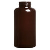 25 oz Dark Amber PET Plastic Wide Mouth Packer Bottles (Cap Not Included) - 3369B13-BABR