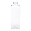 32 oz Clear PET Plastic Square Beverage Bottles (Cap Not Included) - 37632-B