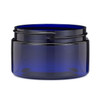 4 oz Blue PET Plastic Straight Sided Jars (Cap Not Included) - 2852B03-BBLU