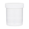 4 oz Natural PP Plastic Straight Sided Jars (Tall) - 2811B07NAT
