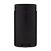 2.65 oz Black PP Plastic Deodorant Stick (Cap Not Included) - 1124B01-BBLK