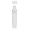 15 ml White PETG Plastic Vial with Stainless Steel Roller Ball and Overcap - 3123B51