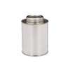8 oz Unlined Steel Flat-Top Cans (Cap Not Included) - 1905T09-B