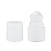 1 oz White HDPE Plastic Roll-On Deodorant Bottles - 1123B04