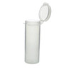 0.6 oz Clear PP Plastic Attached Lid Containers (Clear Attached Cap) - 2924B15CLR