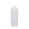 4 oz Natural HDPE Plastic Cylinder Bottles - 3560B07NAT