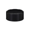 22-400 Black Phenolic Screw Top (Pulp/Vinyl Liner) - X22-400A