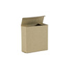 3.5in x 1.25in x 3.5in Reverse Tuck Kraft Folding Carton - 4461K27