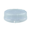 48 mm Clear LDPE Plastic Tamper-Evident Snap On Caps - 3800C31CLR