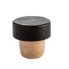 22.5 mm Antique Black Wood Head Bar Top Corks - 342877