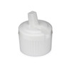 20-410 White PP Plastic Land Seal Pivot Spout Caps - LT122