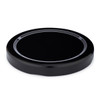 70 mm Black Metal Lug Caps - X70-LUG-B