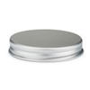 58-400 Silver Brushed Aluminum Screw Top Caps (Foam Liner) - X58-400AL