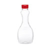 12 oz PET Plastic Maple Syrup Bottles (Red PP Flip-Top Cap) - 10312