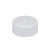 24-400 White PP Plastic Screw Top Cap (Foam Liner) - X24-400