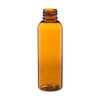 2 oz Amber PET Plastic Bullet Bottle (Cap Not Included) - YP-AB2