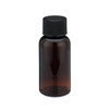 1 oz Amber PET Plastic Boston Round Bottles - 3371B01ABR