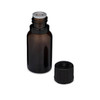 0.5 oz Amber Glass Euro Dropper Bottles (Cap Included) - 341643-K