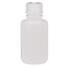 Thermo Scientific Nalgene 2 oz Natural HDPE Plastic Narrow Mouth Leakproof      Bottles - 312089-2