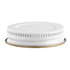 43-400 White Metal Caps (Plastisol Liner) - X43-400PS