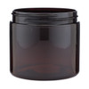 16 oz Amber PET Straight Sided Jars (Cap Not Included) - 2852B13-BABR