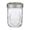 Ball 16 oz Wide Mouth Mason Jars (Silver Vacuum Seal Lid) - CJ610WM