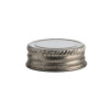 Silver 1.25 Inch Alpha Screw Cap - 334662