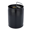 1 gal Black Steel Closed Head UN Rated Buckets (3/4in Drum Fitting) - 1105