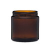 4 oz Amber Glass Straight Sided Jars - 5001B56-B