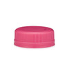 38 mm Pink HDPE Tamper-Evident Cap - 3801C01PNK