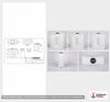 250 Gallon Doorway Water Tank - White (25" x 54")