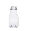 8 oz Clear PET Plastic Round Beverage Bottles (Cap Not Included) - 3591B01-B