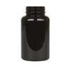 4 oz Dark Amber PET Plastic Wide Mouth Packer Bottles (Cap Not Included) - 3369B03-BABR