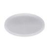 6.8" Clear PP Plastic Round Tamper-Evident Snap-Lock Lids - 2332C09