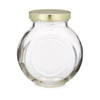10.5 oz Clear Round Glass Jars - 5508B33