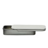 0.25 oz Small Silver Slide Top Tin - LBTSL