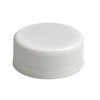 38 mm White HDPE Plastic Tamper-Evident Screw Top Caps - 258683