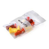 Clear LDPE Poly Bags with Label Panel - 1201Z53